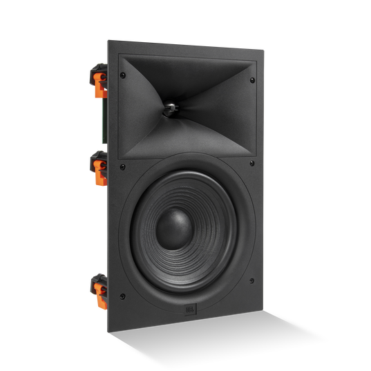 Stage 280W - Black - 2-way Dual 5.25" (130mm) In-Wall Loudspeaker - Left